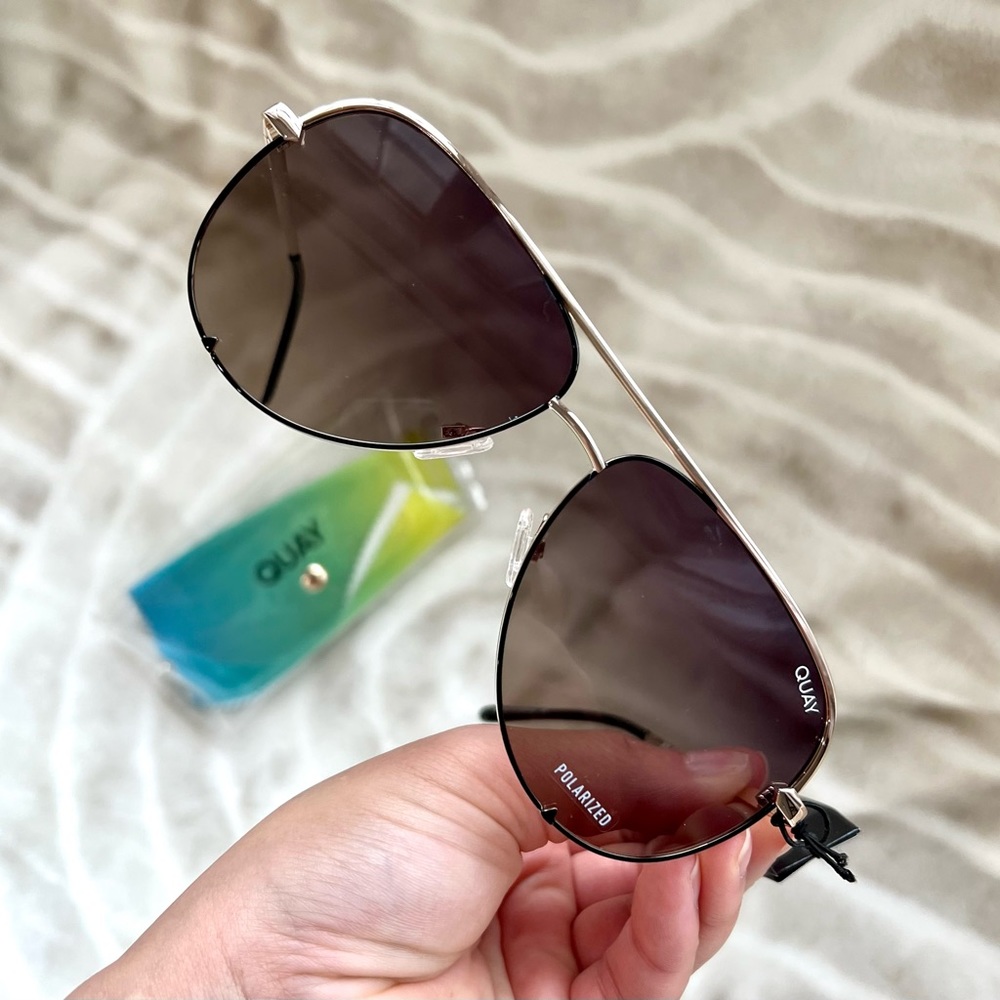 Quay sunglasses high key polarized